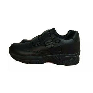 Apex Orthotic Slip Resistant Black Leather hook &